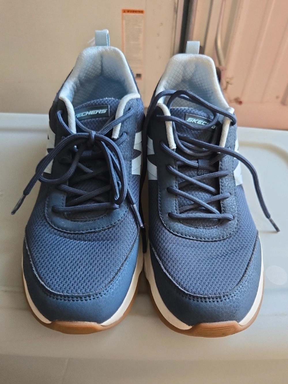Skechers Women's Navy Blue Athletic Sneakers